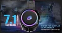 GAMEBOOSTER H18L Firefly RGB 7.1 Oyuncu Kulaklığı